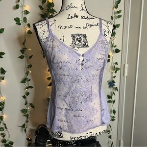 Lavender Lace Cami